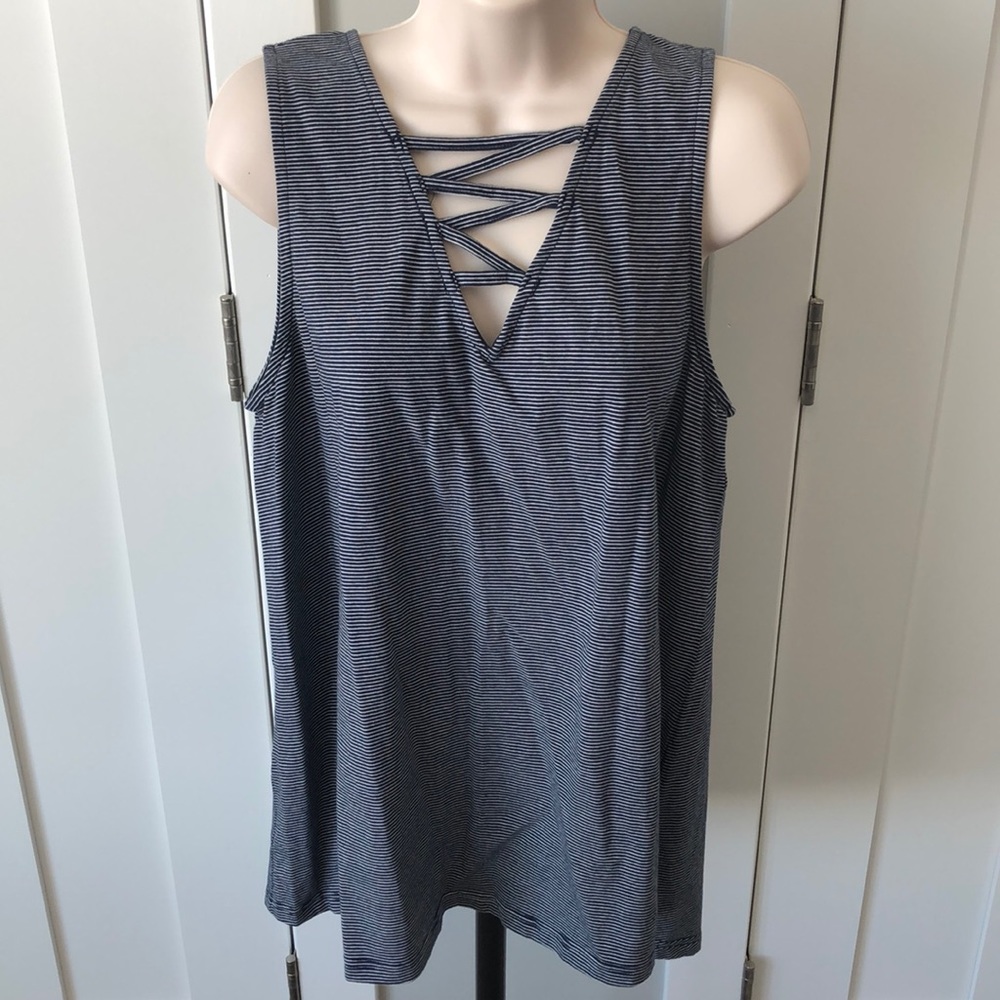 Sleeveless Swing Tee